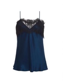 Goldhawk silk and lace camisole
